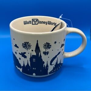 Disney Park Walt Disney World Park Icons Color Changing Mug NWT